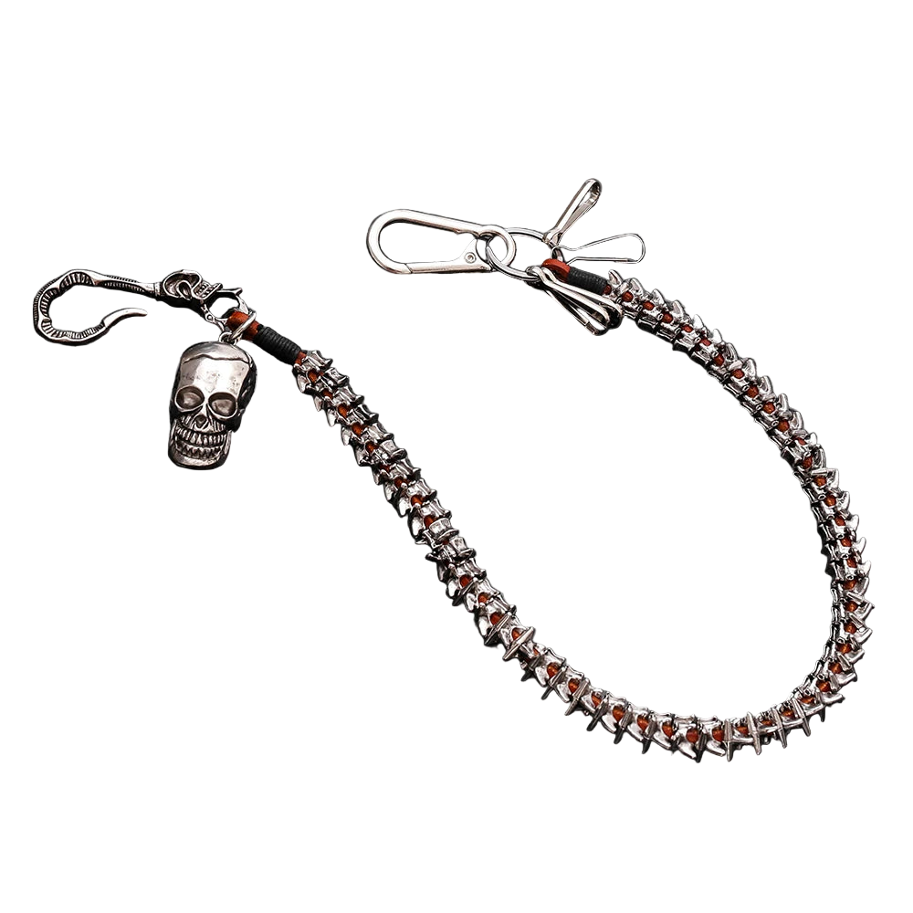 The Razor Spine Wallet Chain
