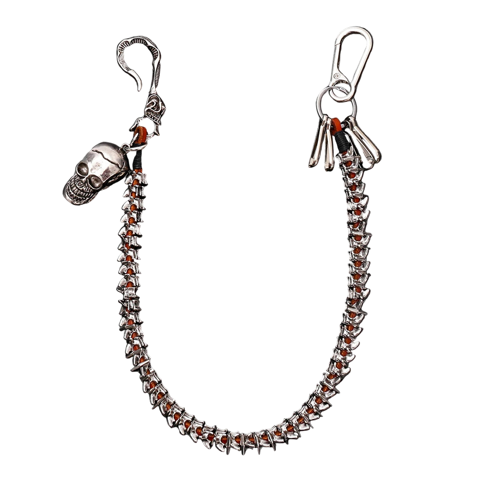 The Razor Spine Wallet Chain