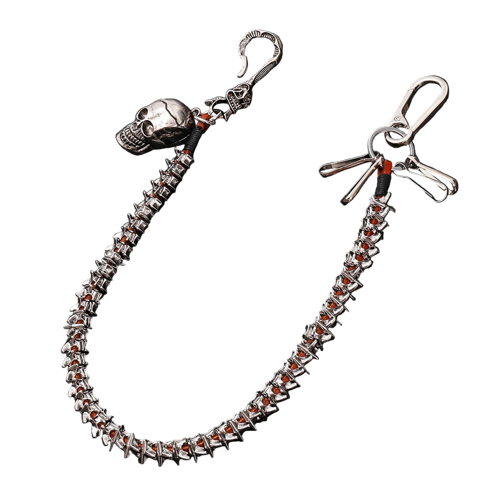 The Razor Spine Wallet Chain